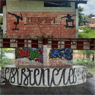 Ilustrações no Ocupa Curumim retraram o sonho de ocupação cultural do espaço